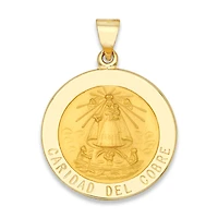 Caridad del cobre 22mm pendant