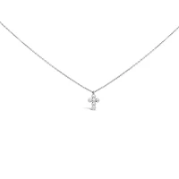 Bubble Cross Necklace