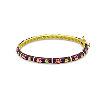 Colorful Butterflies Kids Bangle Bracelet