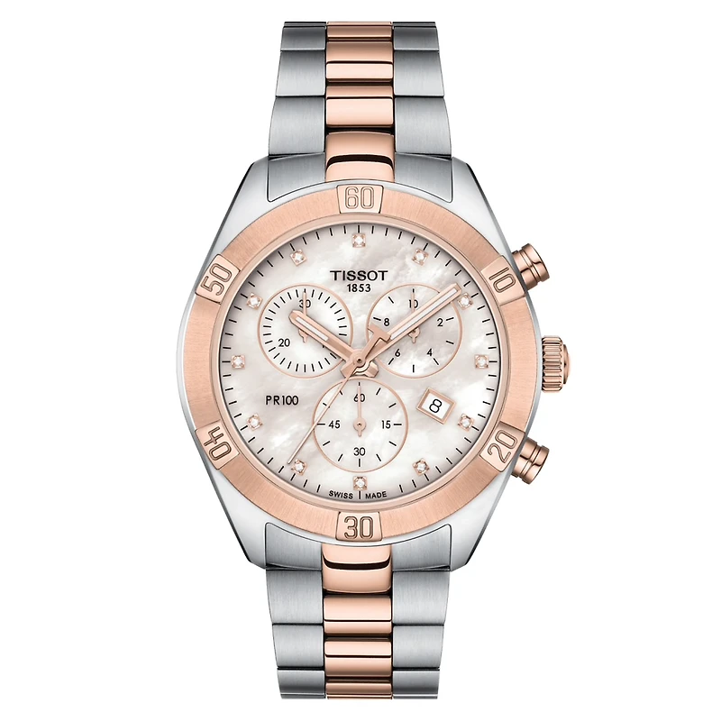 PR 100 Chronograph Rose/Steel