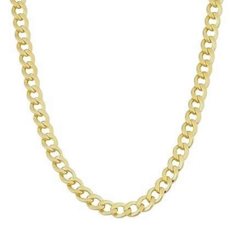 Cuban Flat 4mm Link Chain