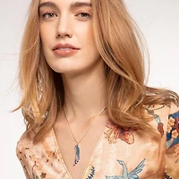 Hummingbird Wing Pendant