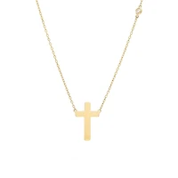 Cross Diamond Necklace