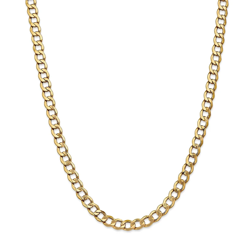 Flat Cuban 7MM Link Chain