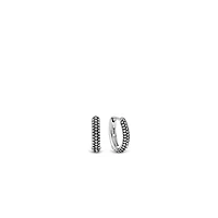 Oval Huggie Oxy Earrings