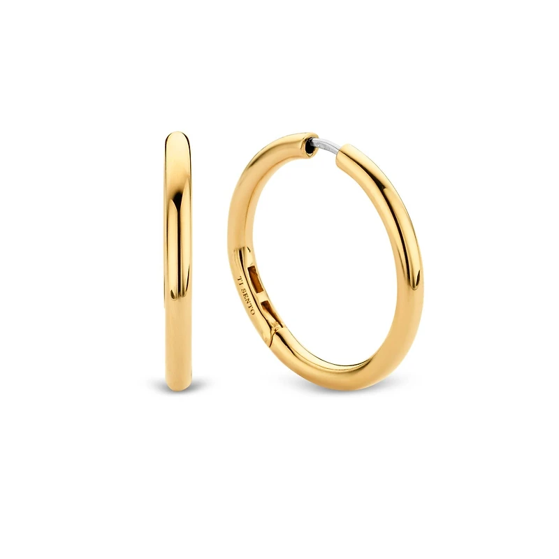 Basic Golden 30mm Hoop Earrings