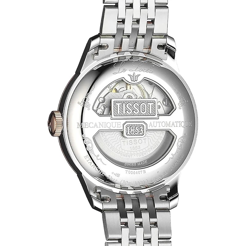 Le Locle 39MM Steel/Rose