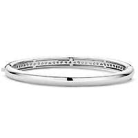 Silver Basic Bangle Bracelet
