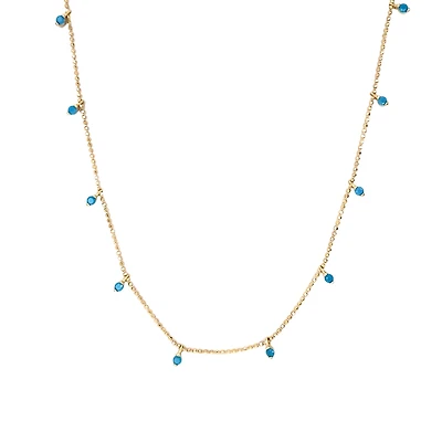 Turquoise dangles Necklace