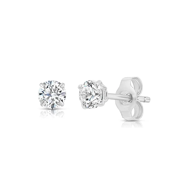 5MM Zirconia Single Stud Earring
