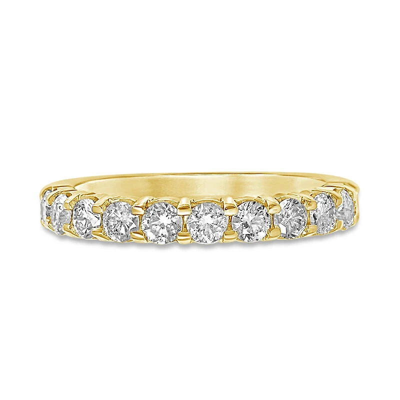.75ct Diamond Half Ring 14KY