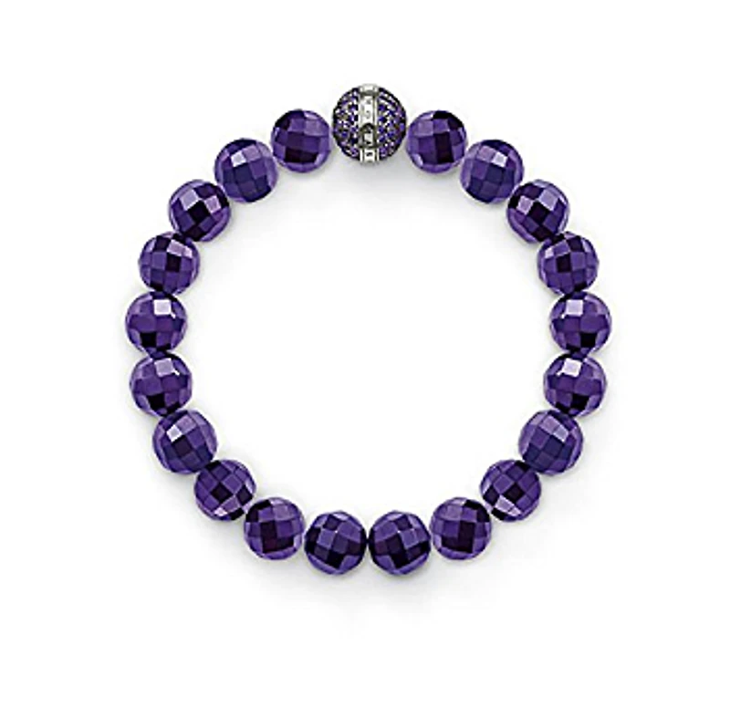 Purple Bead Bracelet