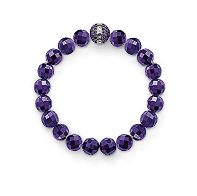Purple Bead Bracelet