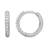 Diamond Huggie 11.5MM Earrings
