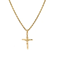 Crucifix 25MM Hollow Pendant