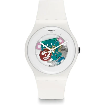 White lacquered
