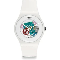 White lacquered