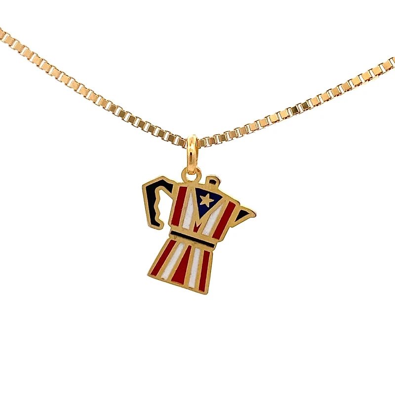 Greca Puerto Rico Coffee Pendant