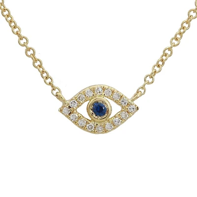 Mini Evil Eye Necklace