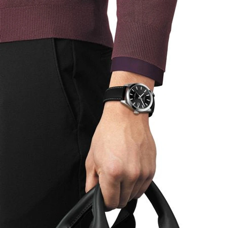 Gentleman Automatic 40mm Steel/Black Watch