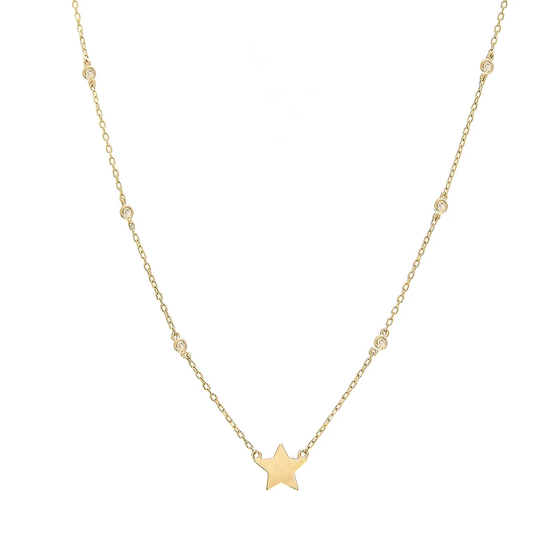 Star Diamond Necklace