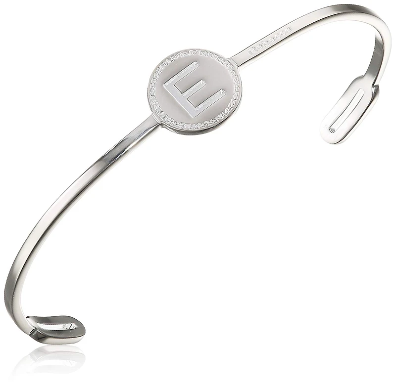 Initial E Cuff Bracelet