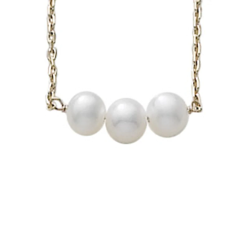 Pearl Trio Kids Necklace