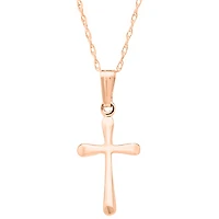 Rose Cross Kids Necklace