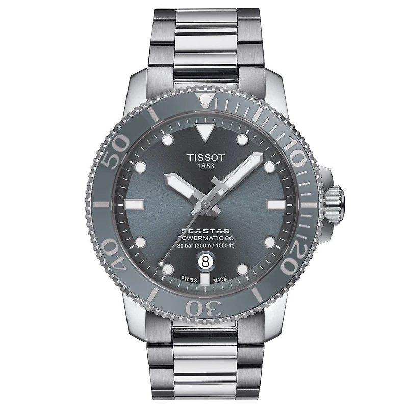 Seastar 43mm Grey Powermatic