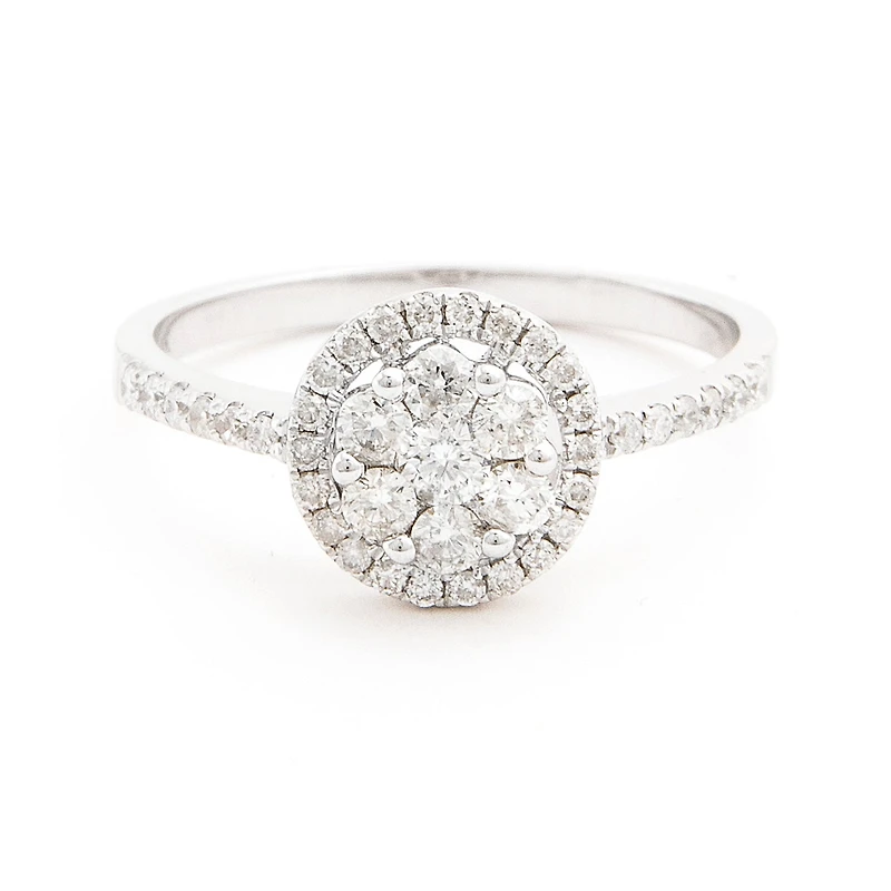 .50ct Round Halo Diamond Ring