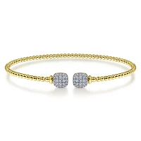 Cushion Shape Diamond Bracelet