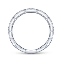 Zig Zag Diamond Ring 14K