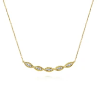 Twisted Diamonds Necklace
