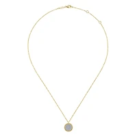 Diamond Pave Large Bujukan Bead Necklace