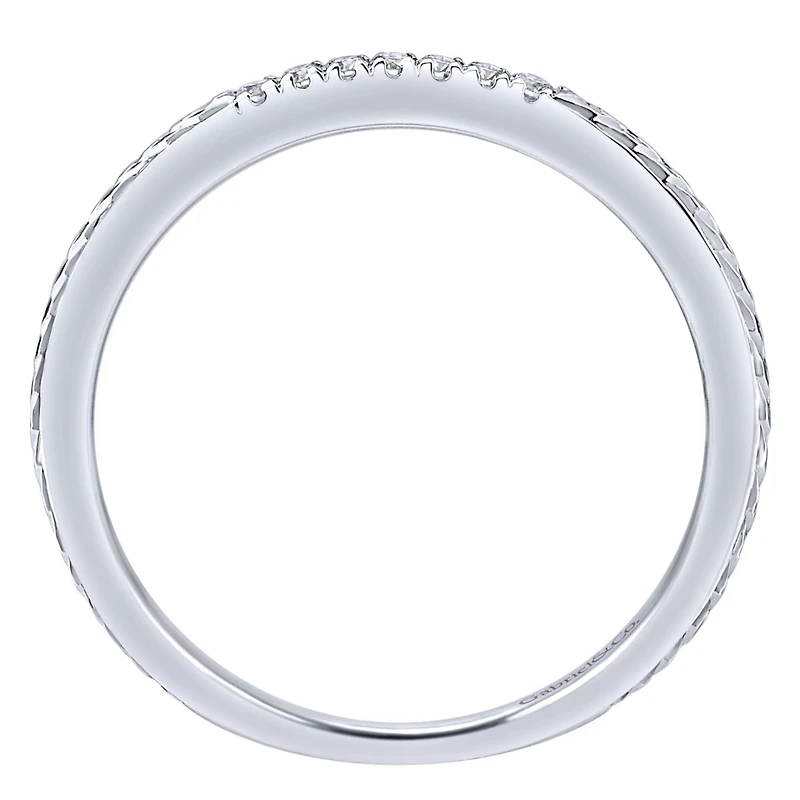 Seven Diamond 14K White Gold Ring