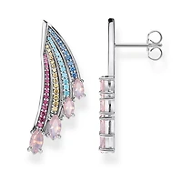 Multicolor Rainbow Stud Earrings