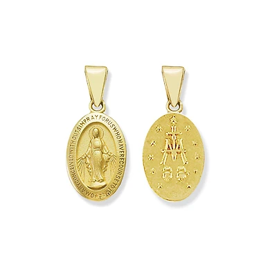 Virgen Milagrosa Oval Pendant 18MM