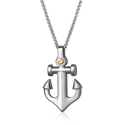 Steel Anchor Necklace