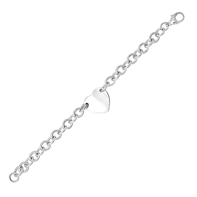 Kids Linked Heart Bracelet