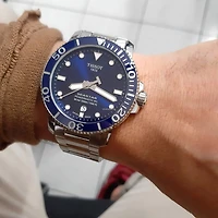 Seastar 1000 43MM Powermatic 80 Blue/Steel