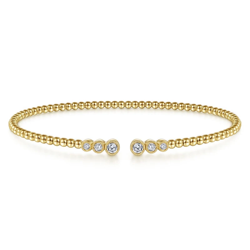 .24ct Diamond Yellow gold Bracelet