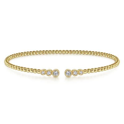 .24ct Diamond Yellow gold Bracelet
