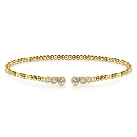 .24ct Diamond Yellow gold Bracelet
