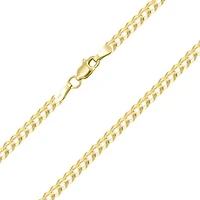 Cuban Flat Hollow 3.5MM Link Chain