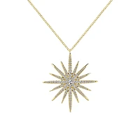 Xlarge Starburst Diamond Necklace