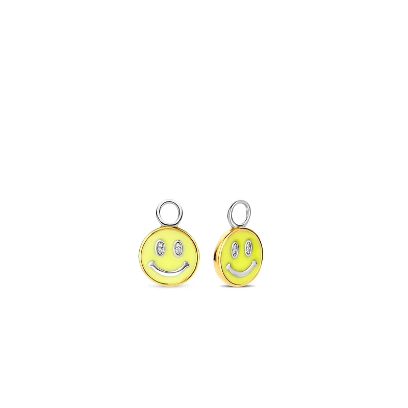 Smiley Enamel Ear Charms
