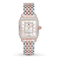 Deco Madison Mid Rose/Diamonds 31MM