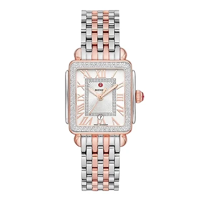 Deco Madison Mid Rose/Diamonds 31MM Watch