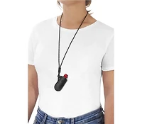 Dark illusion Black leather case