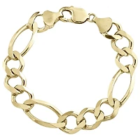 Figaro Solid 12mm Link Chain
